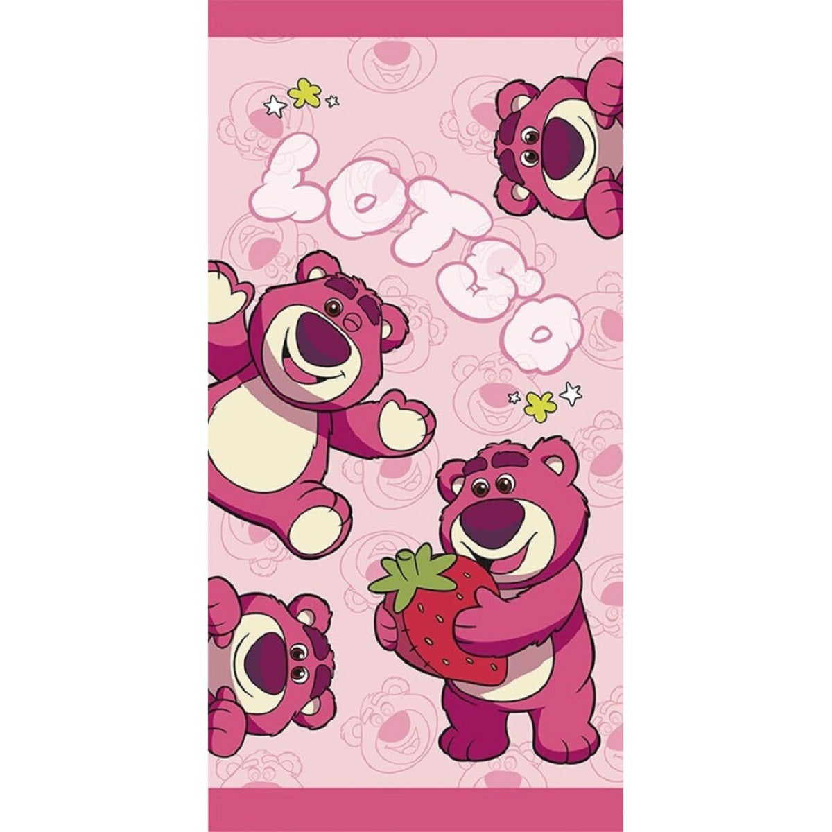Disney Lotso Strandtuch 70 × 140 cm leicht und schnelltrocknend