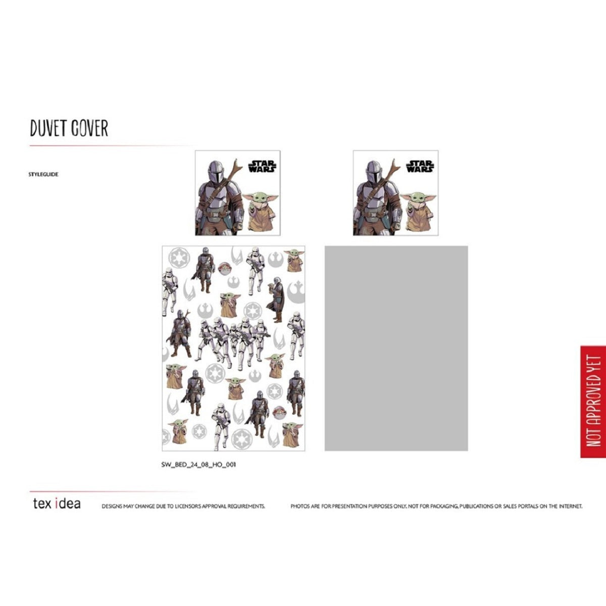 Star Wars Bettbezug 135x200 cm + Kissen 80x80 cm 100 % Baumwolle