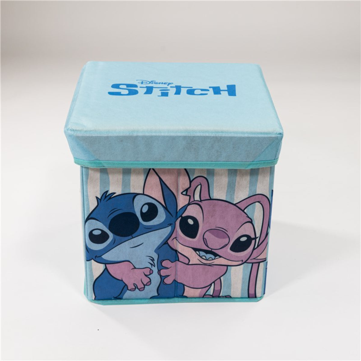 Disney Stitch Ordnungsbox mit Sitzfläche faltbare Kinderzimmer Aufbewahrungsbox