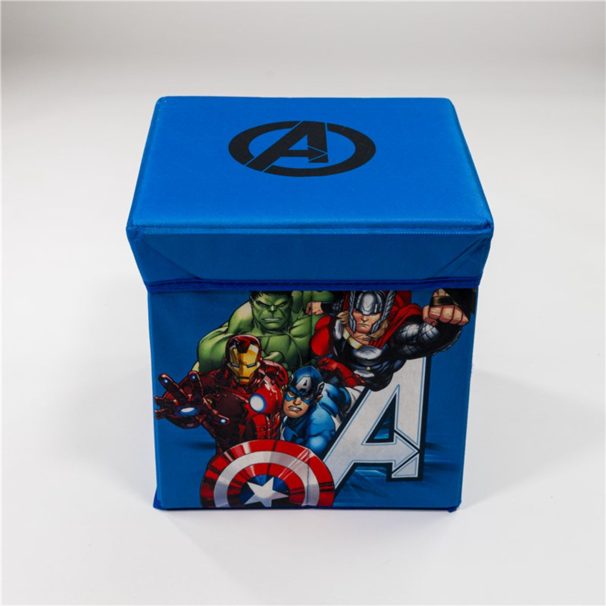 Avengers Ordnungsbox mit Sitzfläche faltbare Kinderzimmer Aufbewahrungsbox