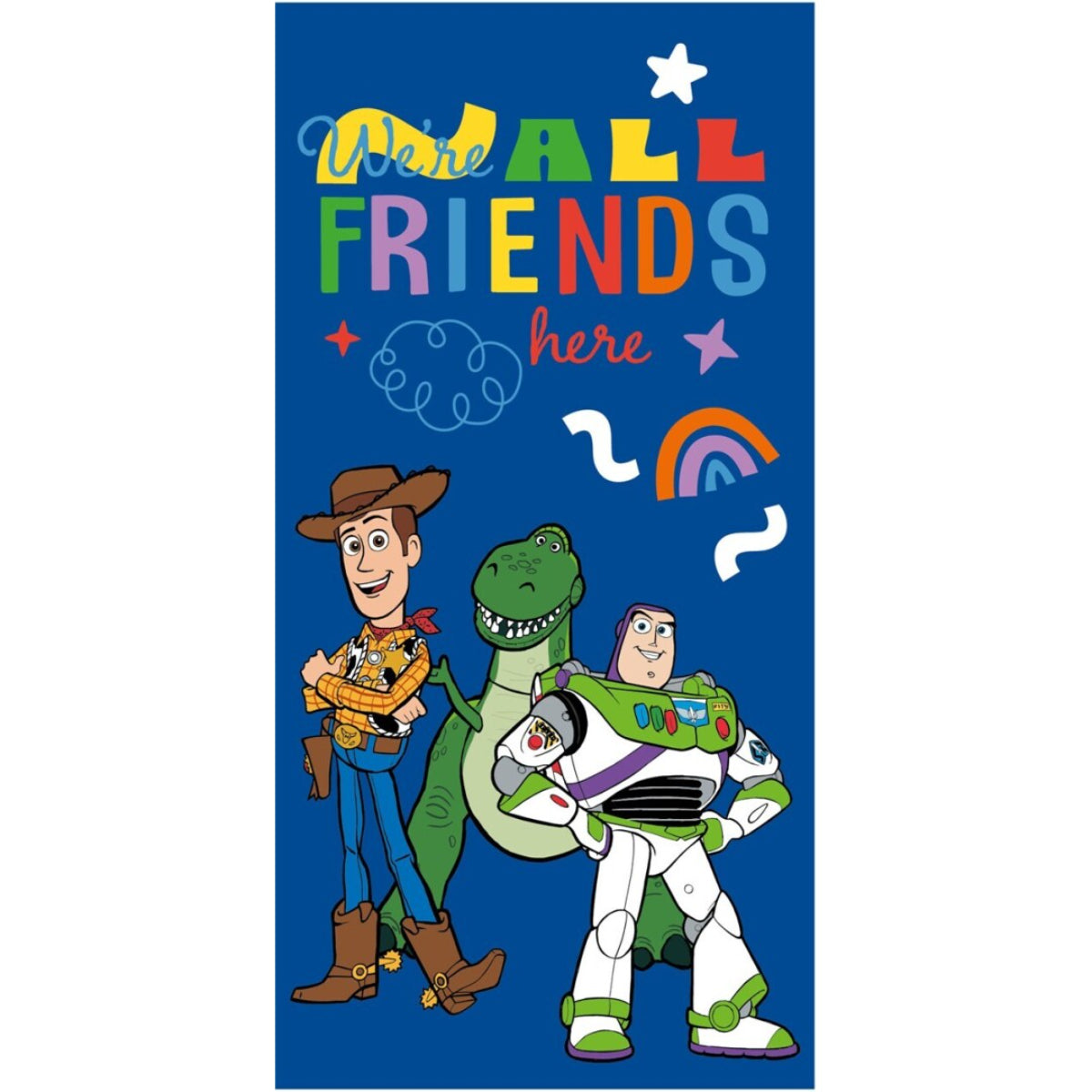 Toy Story Badetuch Strandtuch Kinder Handtuch Baumwolle 70x140 cm