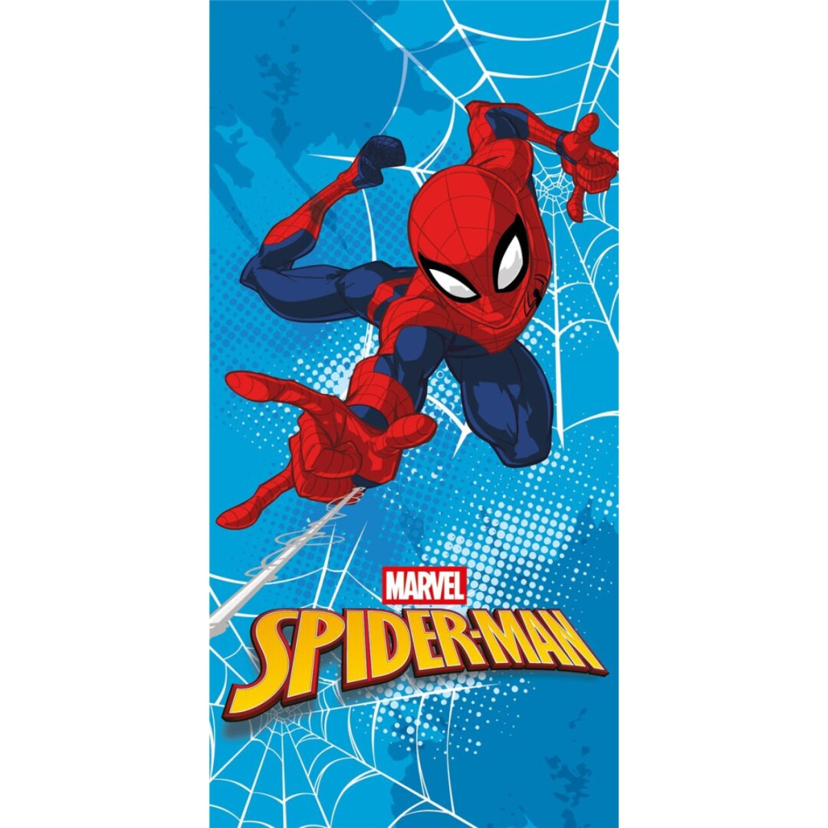 Spiderman Kinder Strandtuch Badetuch Baumwolle für Strand und Schwimmbad 70x140 cm