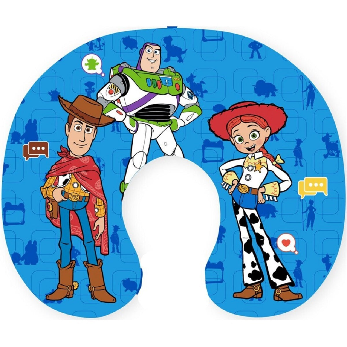 Disney Pixar Toy Story Nackenkissen Kinder Reisekissen Auto Flugzeug