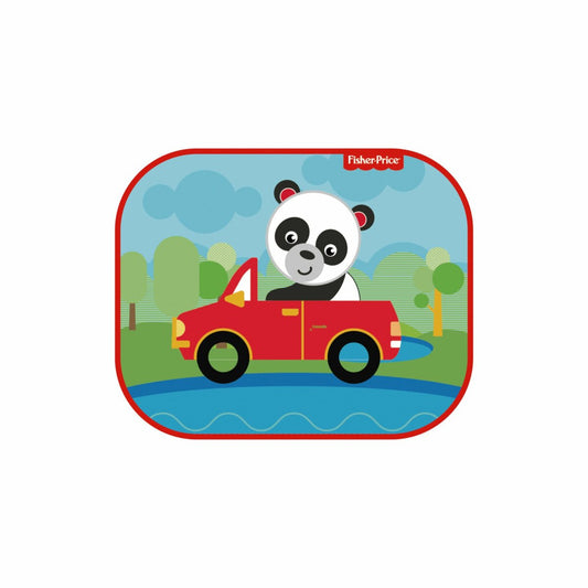 2x Autosonnenschutz mit Pandamotiv – Sonnenschutz für Kinder im süßen Design