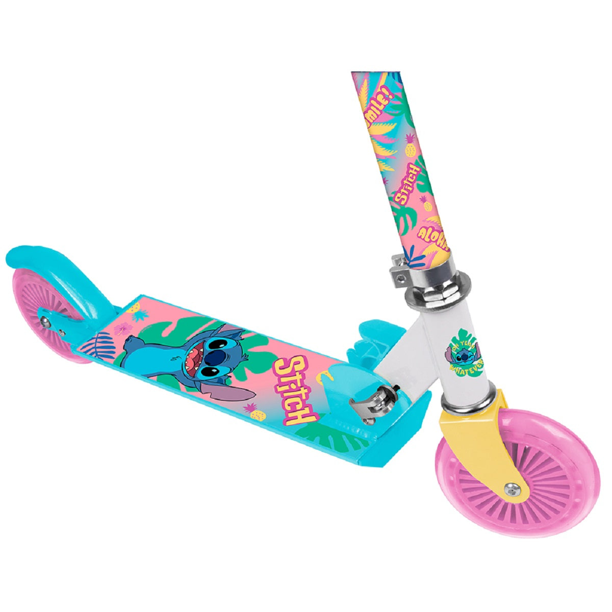 Lilo & Stitch 2-Rad Scooter Klappbar, rutschfest & sicher für Kinder