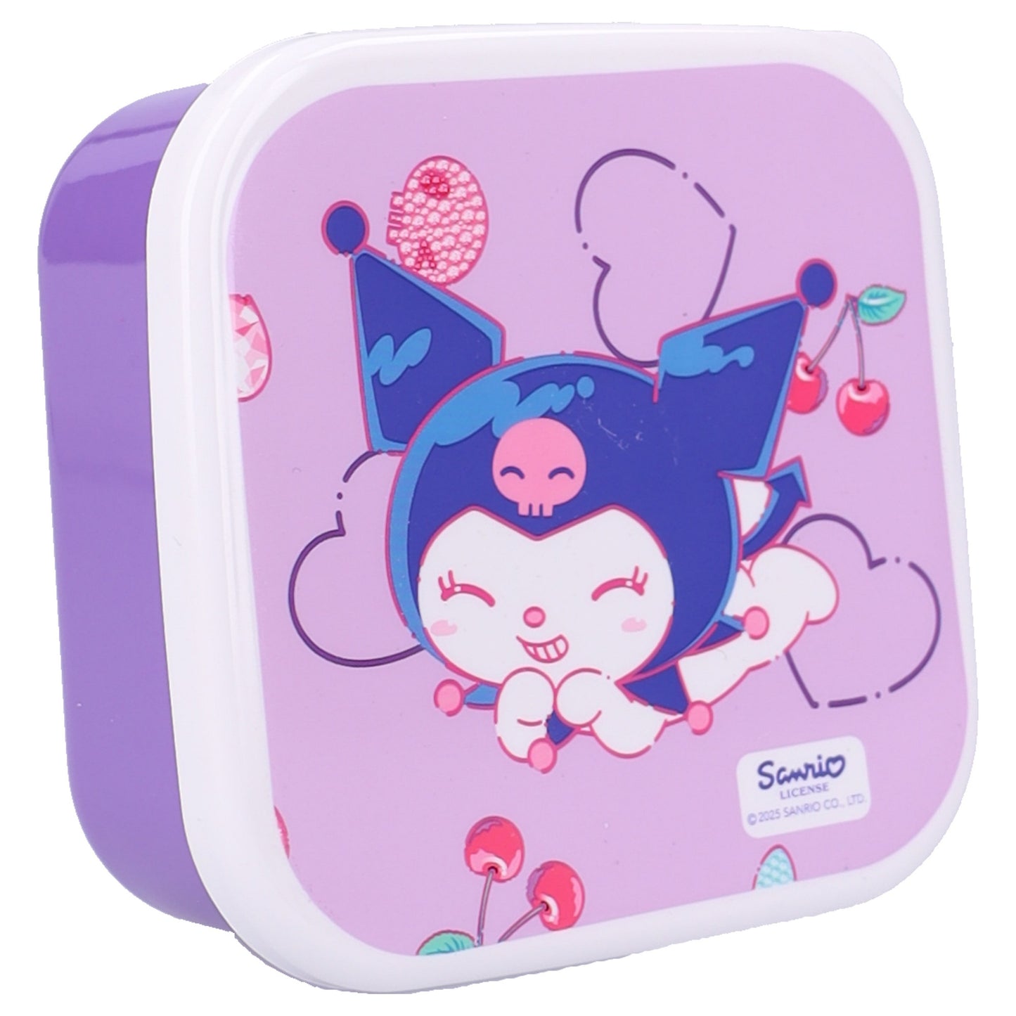 Hello Kitty Kuromi 3 Stück Snackbox Fresh Bites für Schule Ausflüge und Alltag