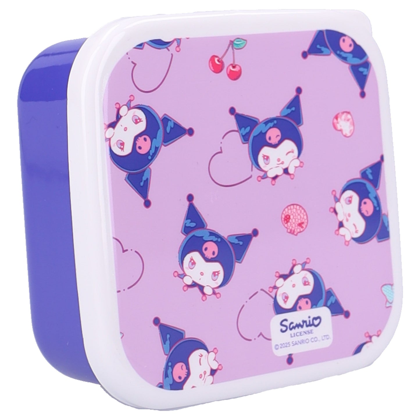 Hello Kitty Kuromi 3 Stück Snackbox Fresh Bites für Schule Ausflüge und Alltag