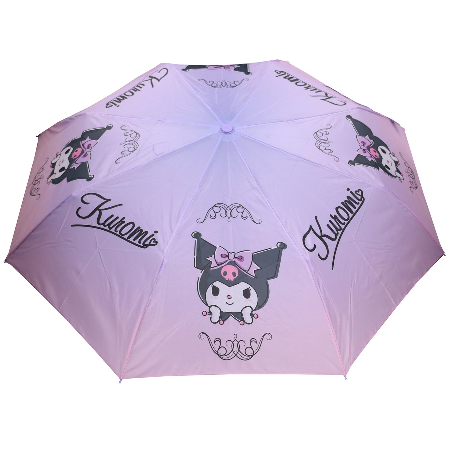 Hello Kitty Kuromi ⌀ 91 cm Regenschirm Turbulent Skies Faltregenschirm für Kinder