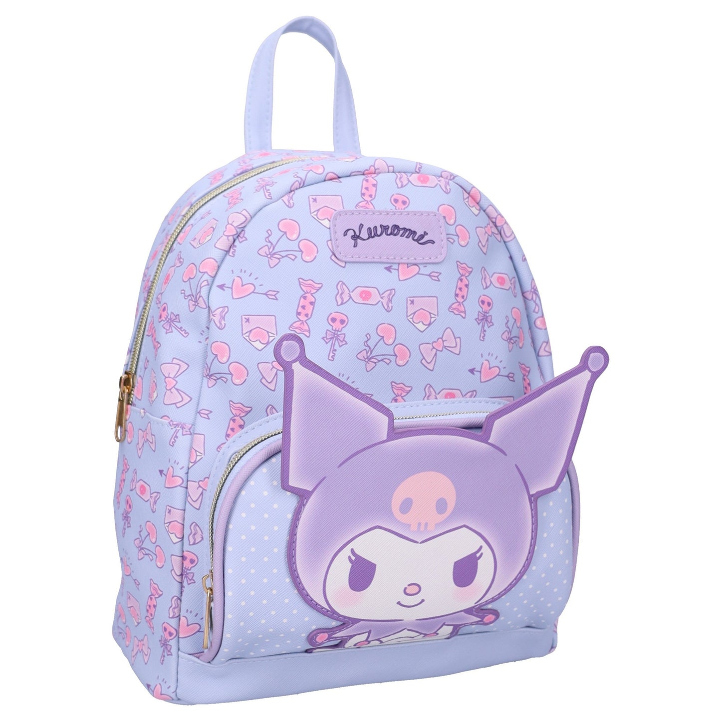 Hello Kitty Kuromi 3D Rucksack Carry The Cuteness für Schule und Ausflüge