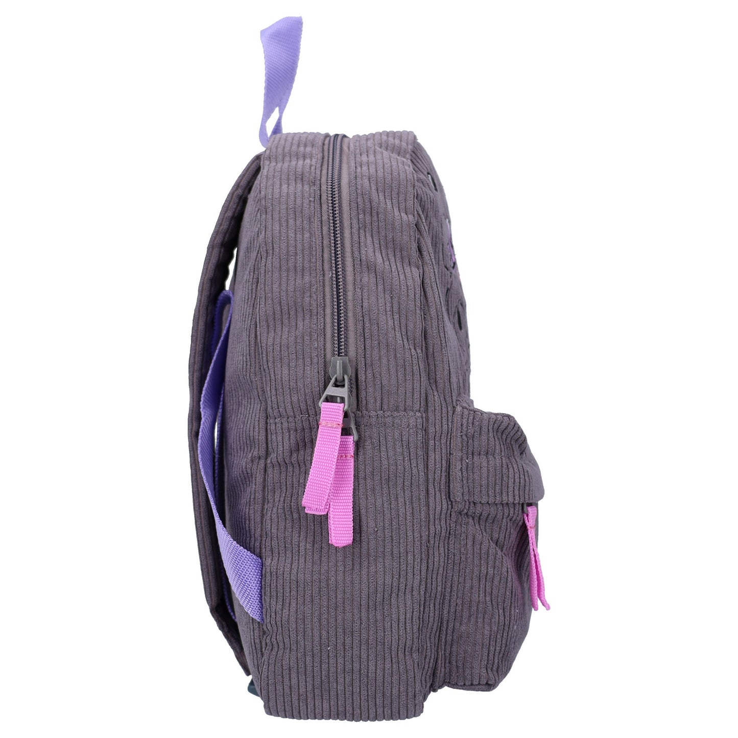 Hello Kitty Kuromi Have a Nice Day Kinderrucksack mit Frontfach und Reißverschluss