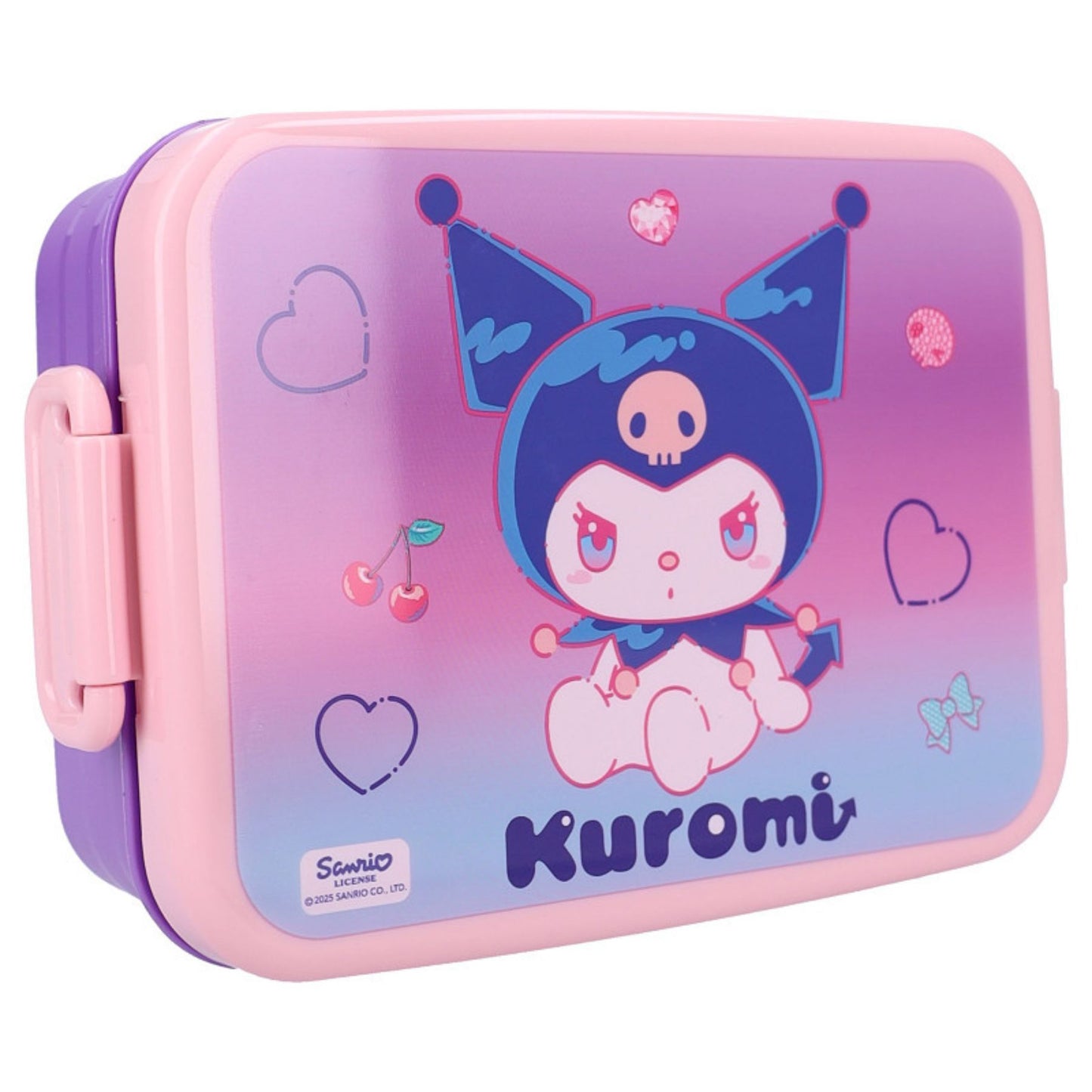 Hello Kitty Kuromi Lunchbox Mahlzeitenbox für unterwegs 16 x 13 x 5 cm