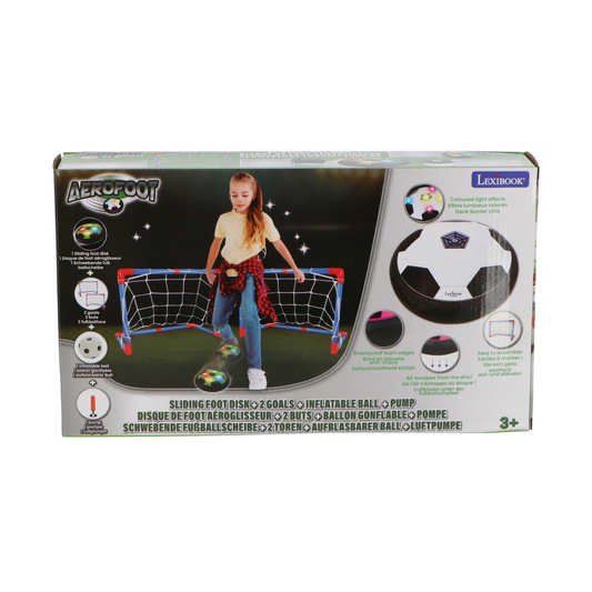 Hovercraft Soccer Disc mit Toren Das perfekte Fußballspiel für drinnen und draußen