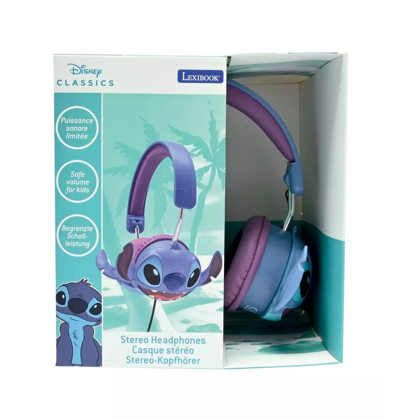 Lilo & Stitch Kopfhörer – Bequeme Kopfhörer für Kinder mit weichen Ohrpolstern