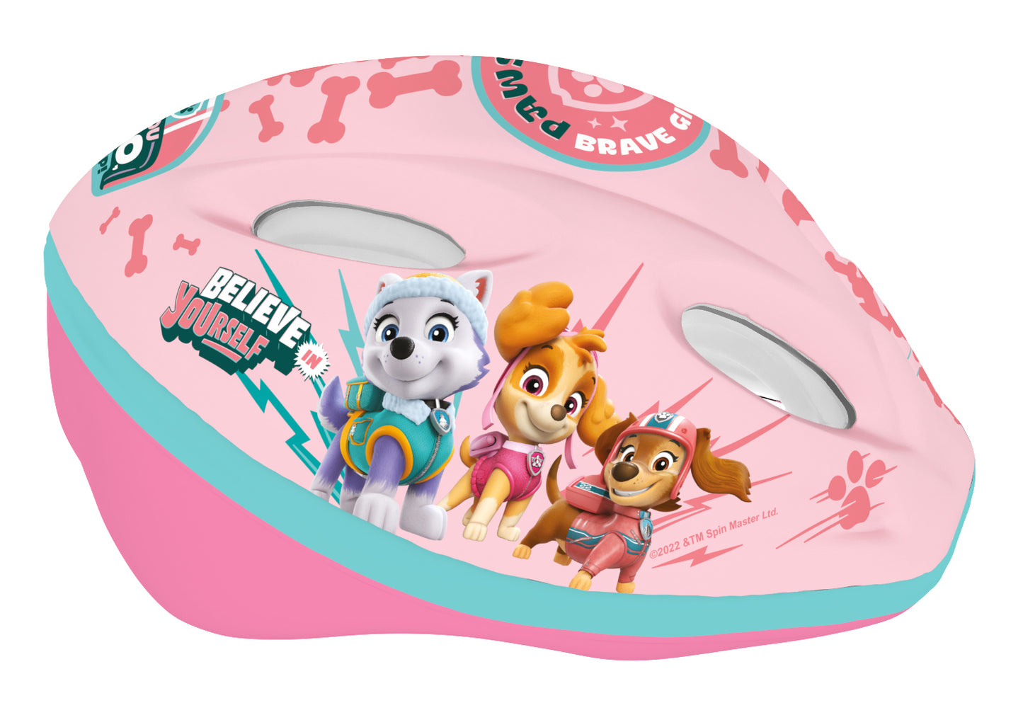 PAW Patrol Mädchen Fahrradhelm 52-56 cm Sicherer Kopfschutz für kleine Radfahrerinnen