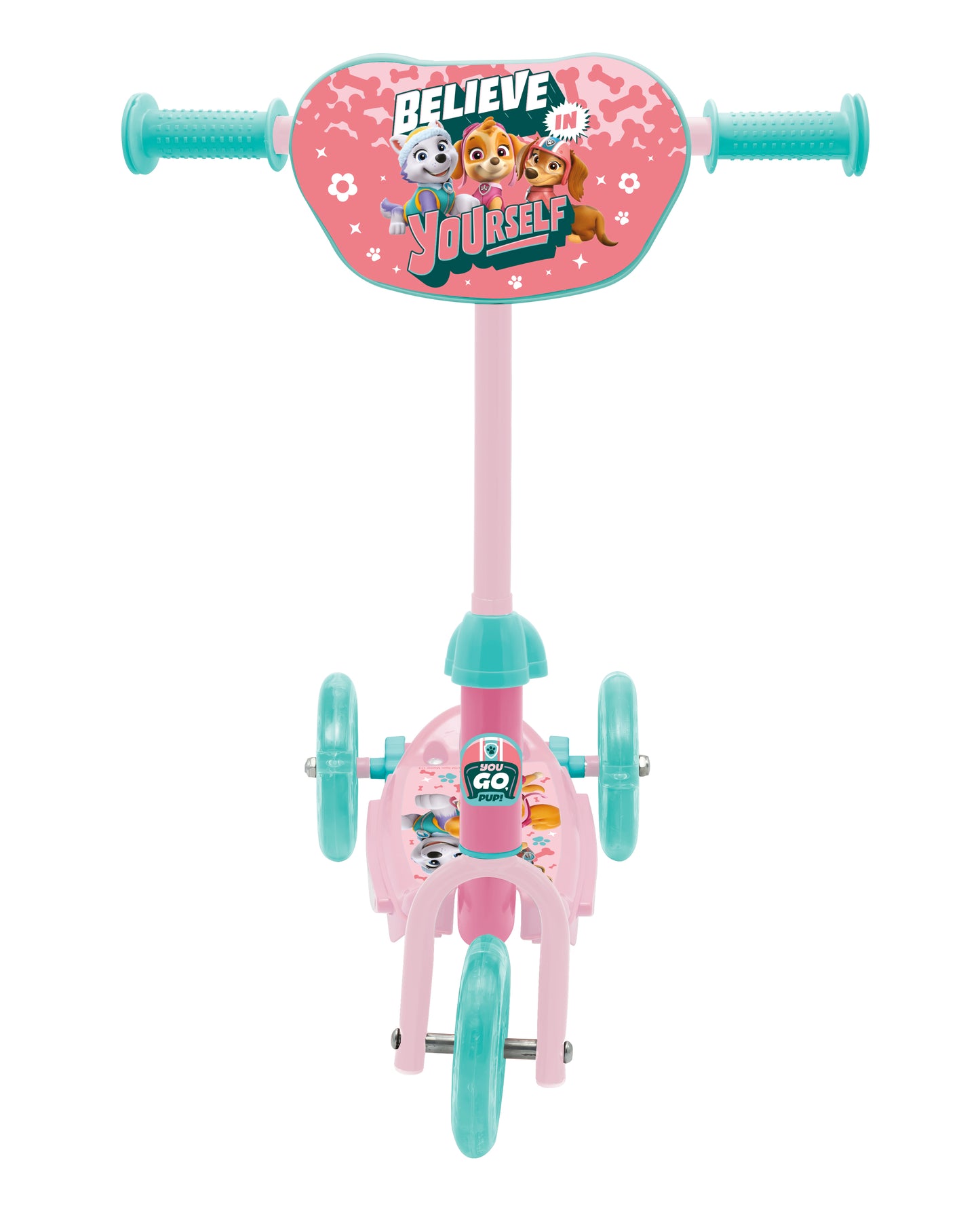 3-Rad Kinderroller – Paw Patrol Design für Mädchen & sicheres Fahren