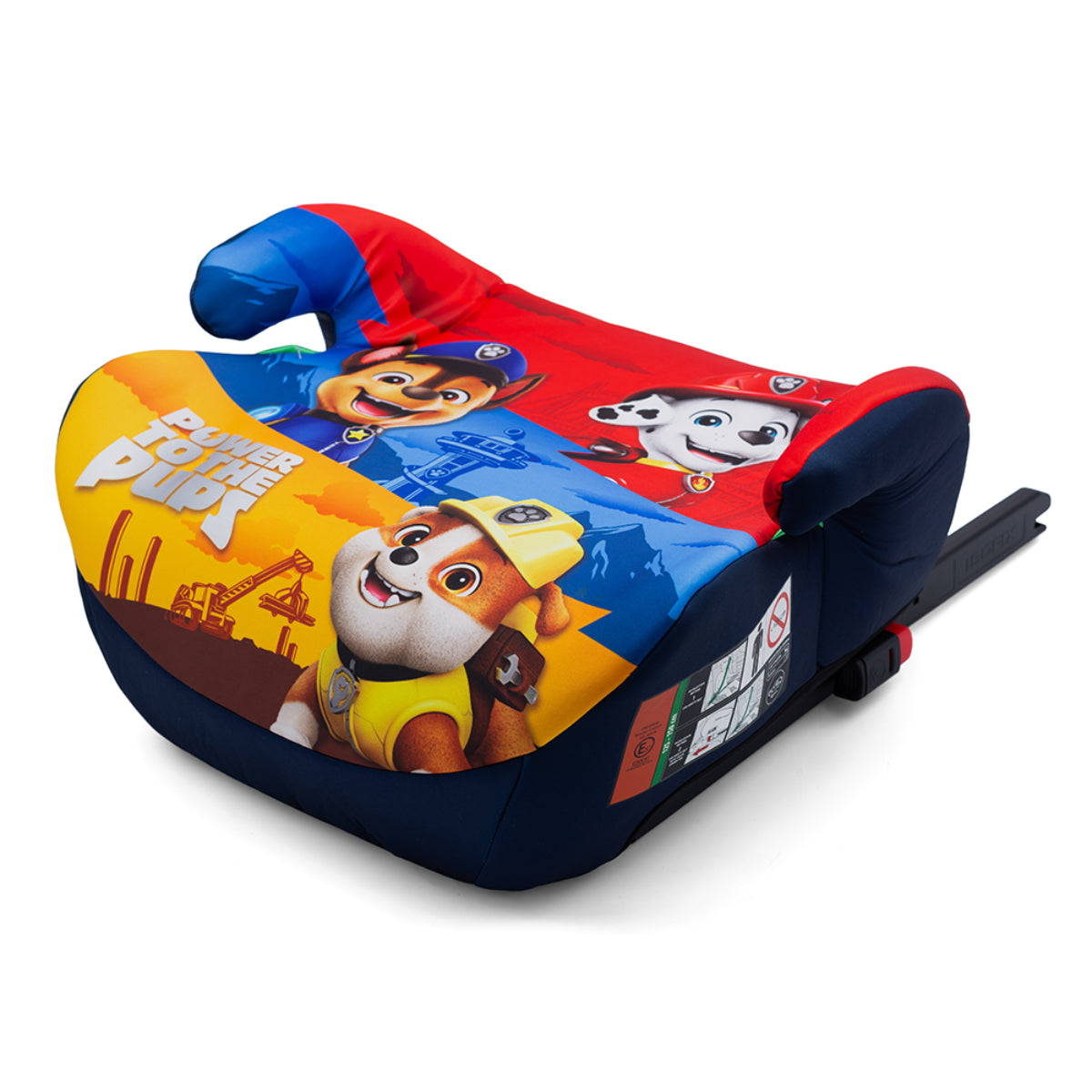 PAW PATROL Booster Kindersitz R129, Hochwertiges Material für Kinder zwischen 125-150 cm