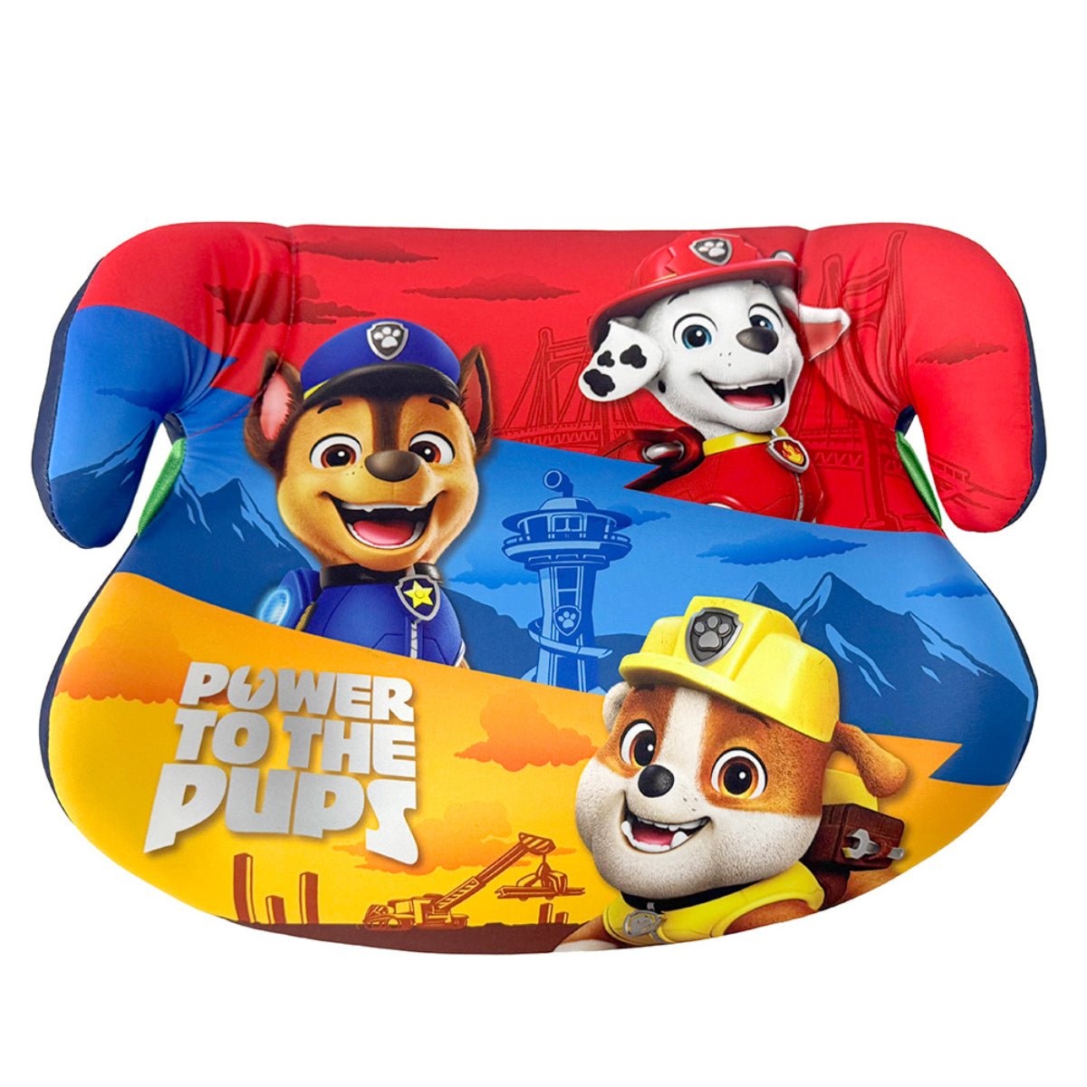 PAW PATROL Booster Kindersitz R129, Hochwertiges Material für Kinder zwischen 125-150 cm