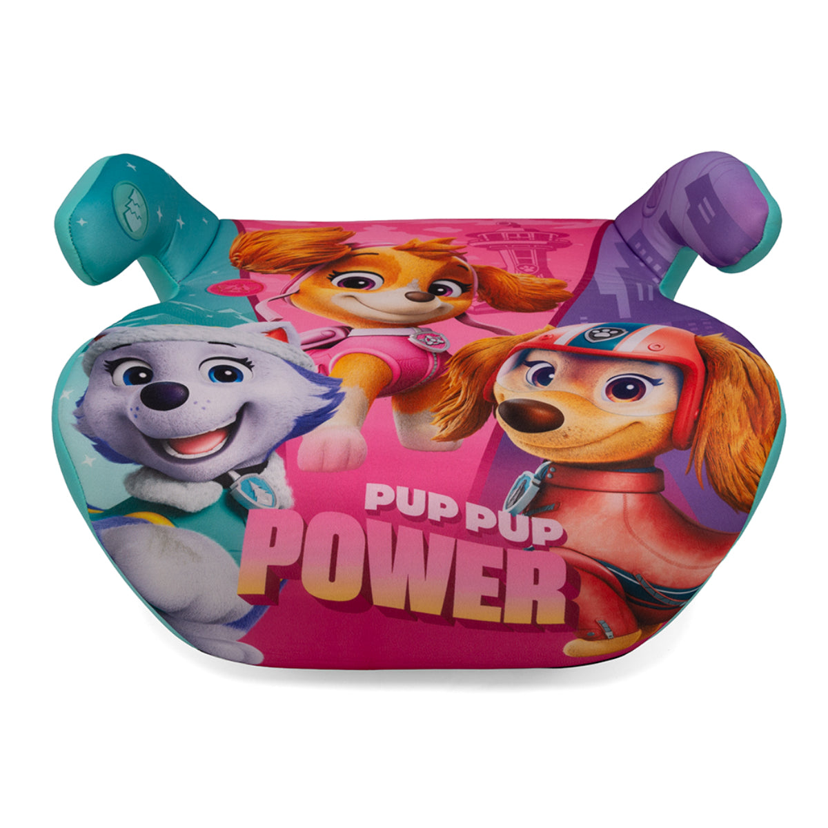 PAW PATROL Girls Booster Kindersitz R129 Hochwertiges Material für Kinder zwischen 125-150 cm