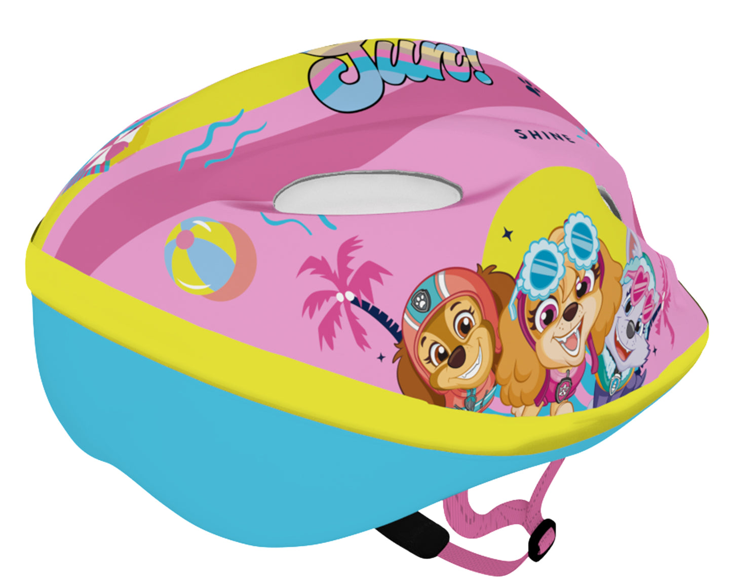 Paw Patrol Girls Kinderfahrradhelm Fahrradhelm Schutzhelm 52 bis 56 cm für Fahrrad Roller und Skates