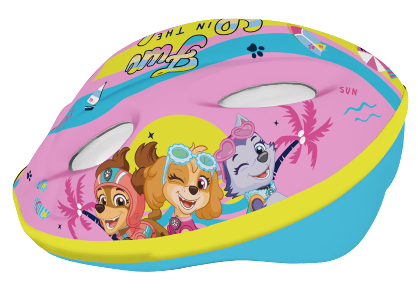 Paw Patrol Girls Kinderfahrradhelm Fahrradhelm Schutzhelm 52 bis 56 cm für Fahrrad Roller und Skates
