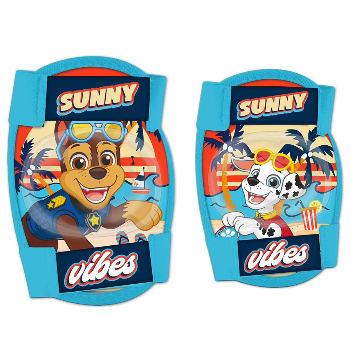 Paw Patrol Knie und Ellbogenschoner Kinder Protektoren Set Skates Scooter Fahrrad