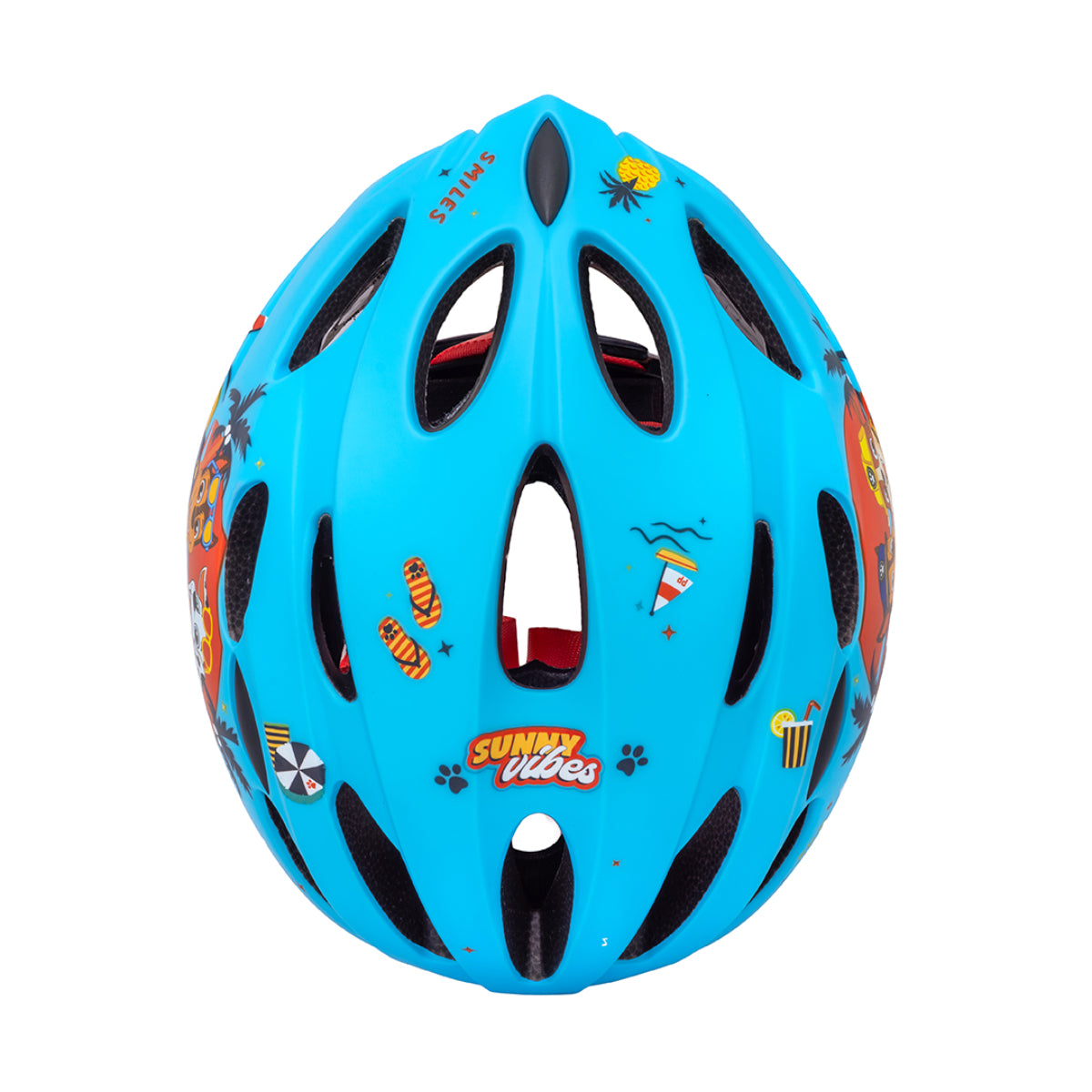 Paw Patrol Kinder S (48 bis 52 cm) Blaue Fahrradhelm Skaterhelm Verstellbar In Mold Helm Belüftungsöffnungen