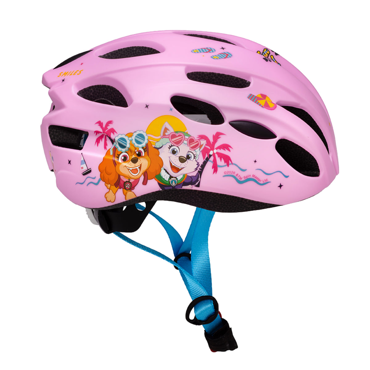 Paw Patrol Kinder M (52 bis 56 cm) Rosa Fahrradhelm Skaterhelm Verstellbar In Mold Helm Belüftungsöffnungen