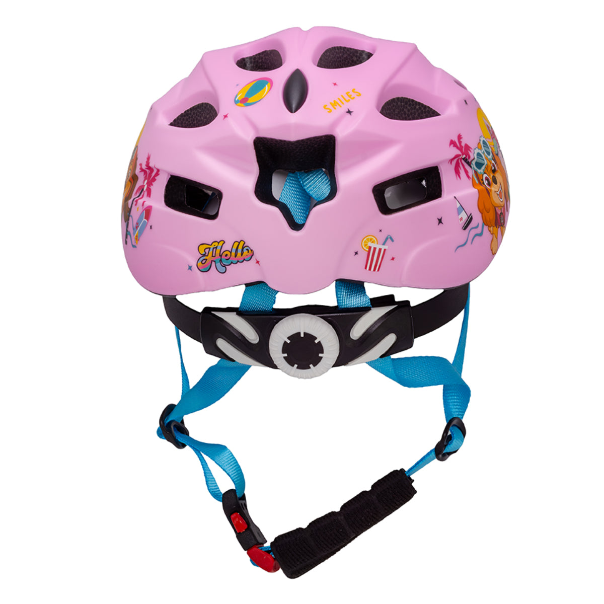 Paw Patrol Kinder M (52 bis 56 cm) Rosa Fahrradhelm Skaterhelm Verstellbar In Mold Helm Belüftungsöffnungen