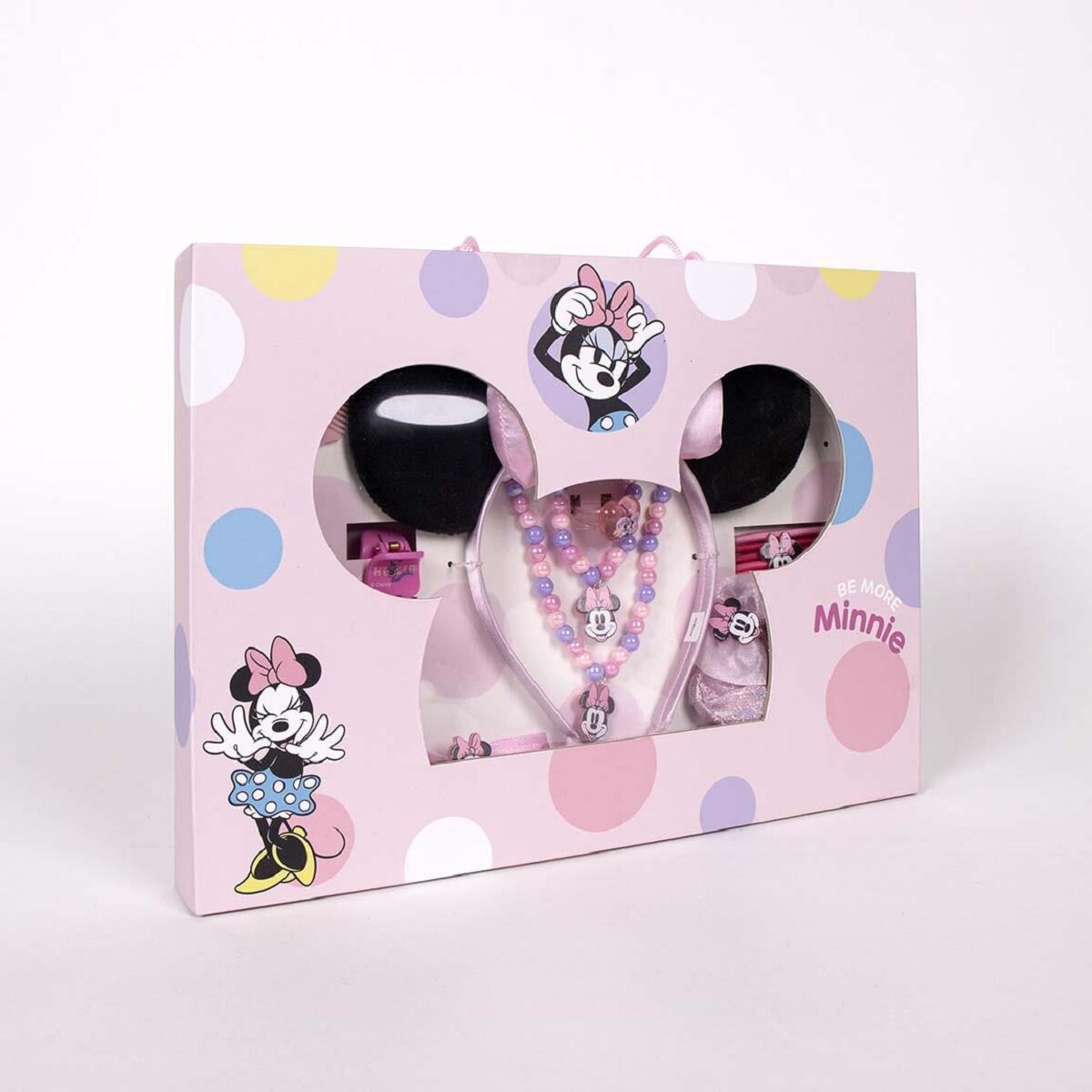 Disney Minnie Mouse Beauty Set für Kinder – Kamm, Haargummi & mehr