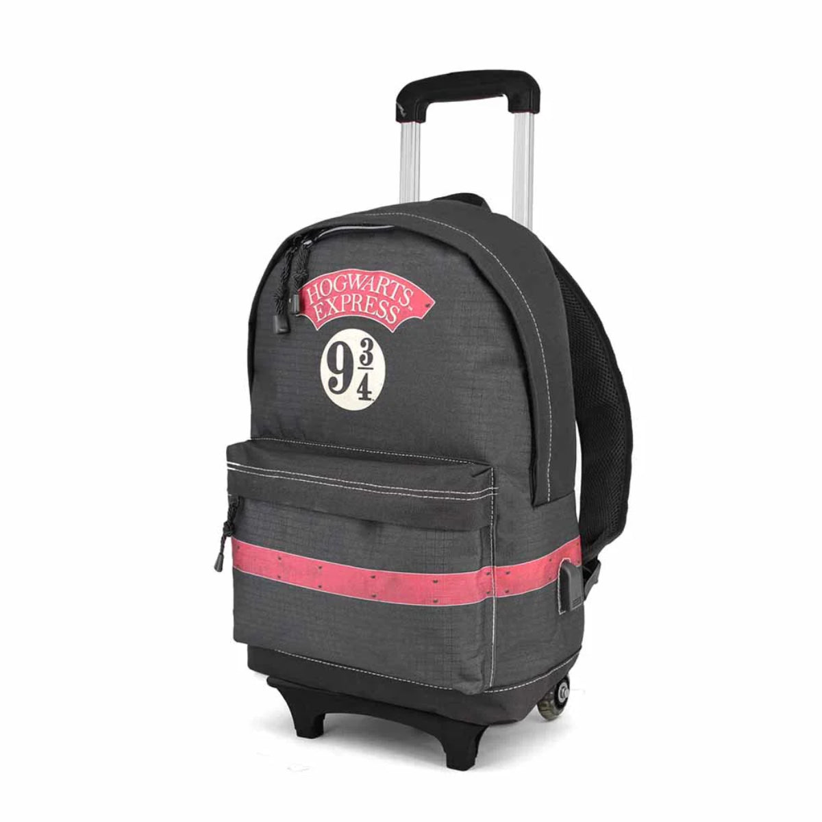 Harry Potter Express Schulrucksack mit Trolley System Frontfach und Gurten