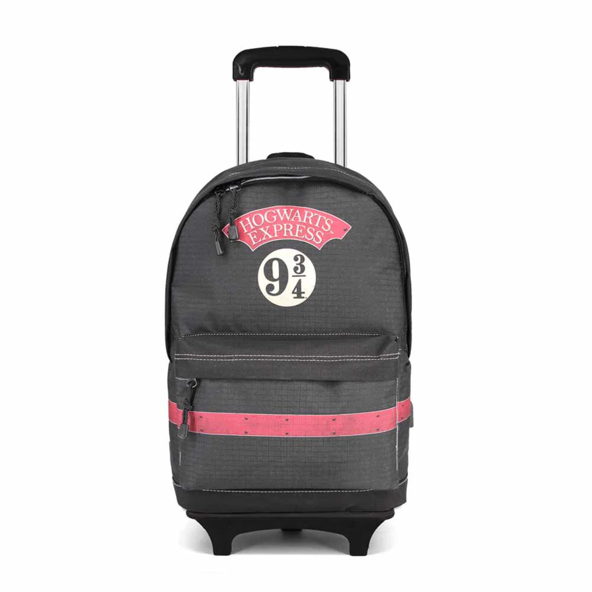 Harry Potter Express Schulrucksack mit Trolley System Frontfach und Gurten