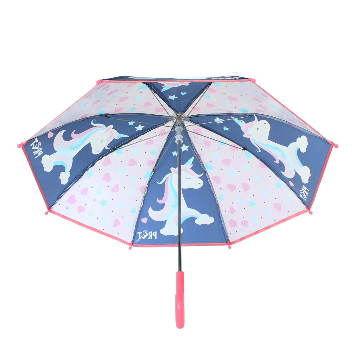 Prêt Kinder-Regenschirm ⌀ 73cm Stockschirm Perfekter Schutz bei Regen mit elegantem Design