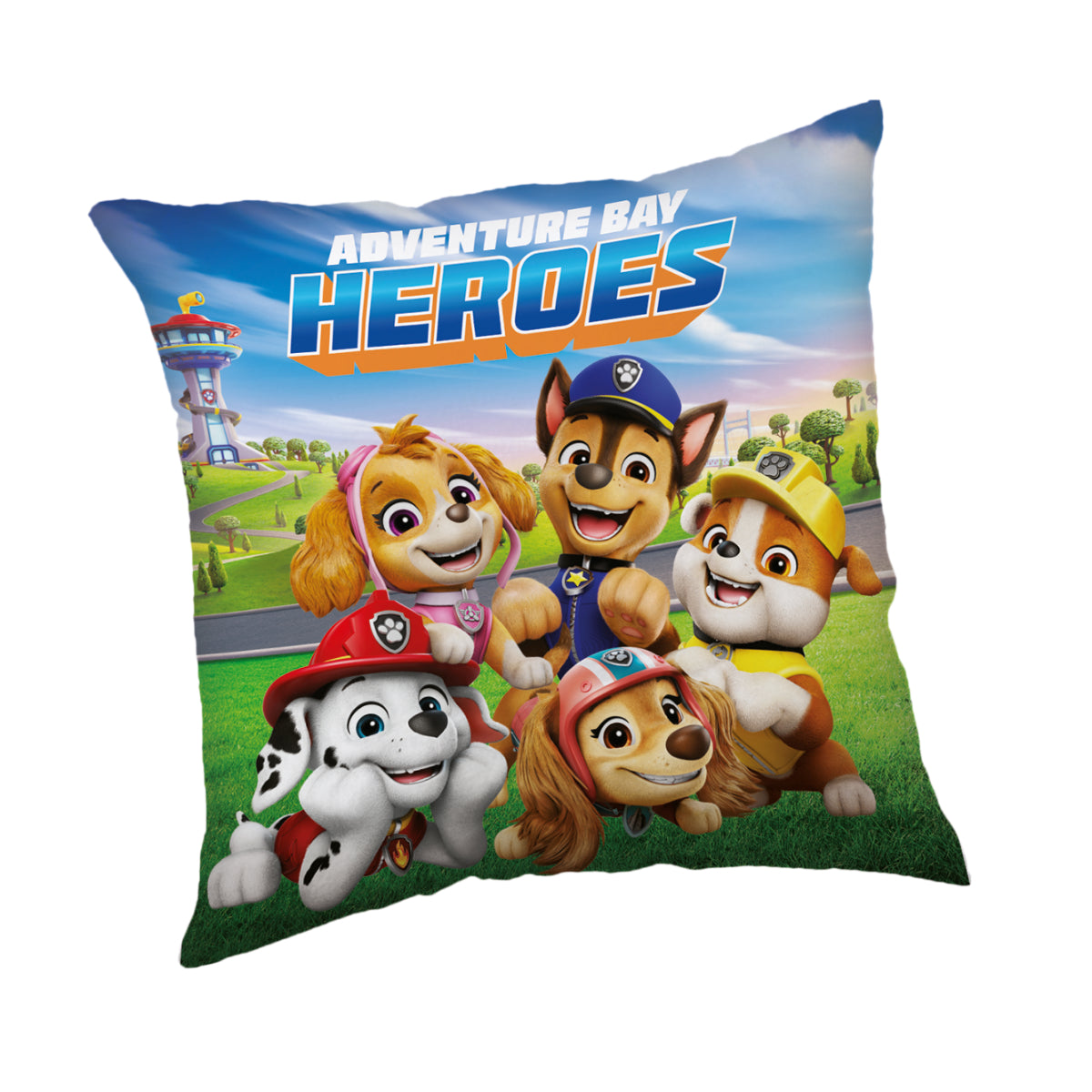 Paw Patrol Heroes Kissen 40 × 40 cm für Kinderzimmer Bett Sofa und Dekoration