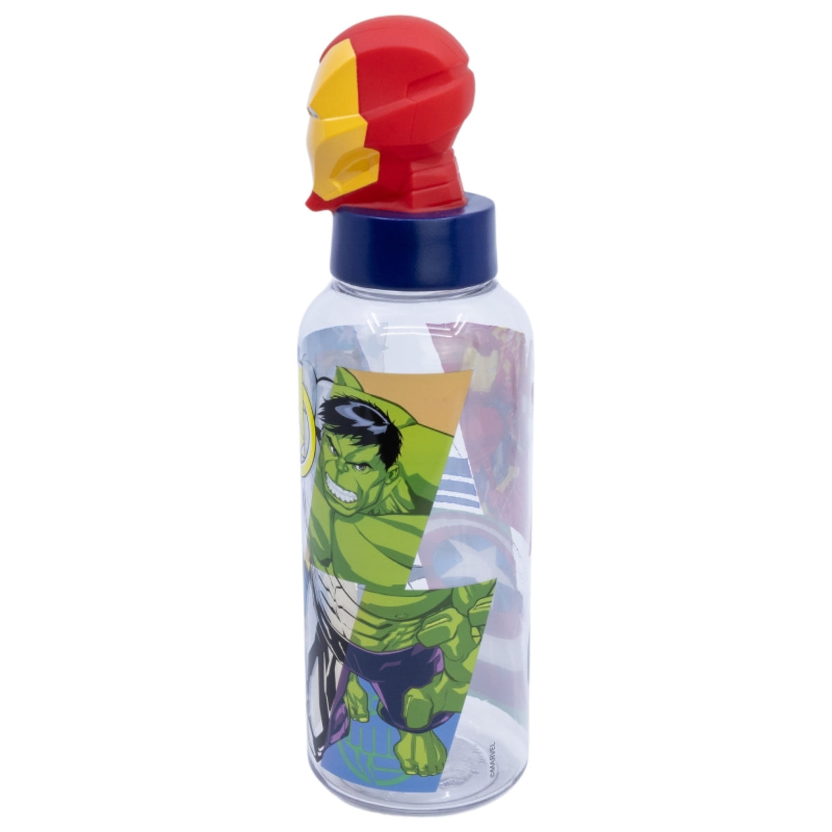 Avengers Iron Man Trinkflasche 3D Ecozen Flasche für Kinder 560 ml