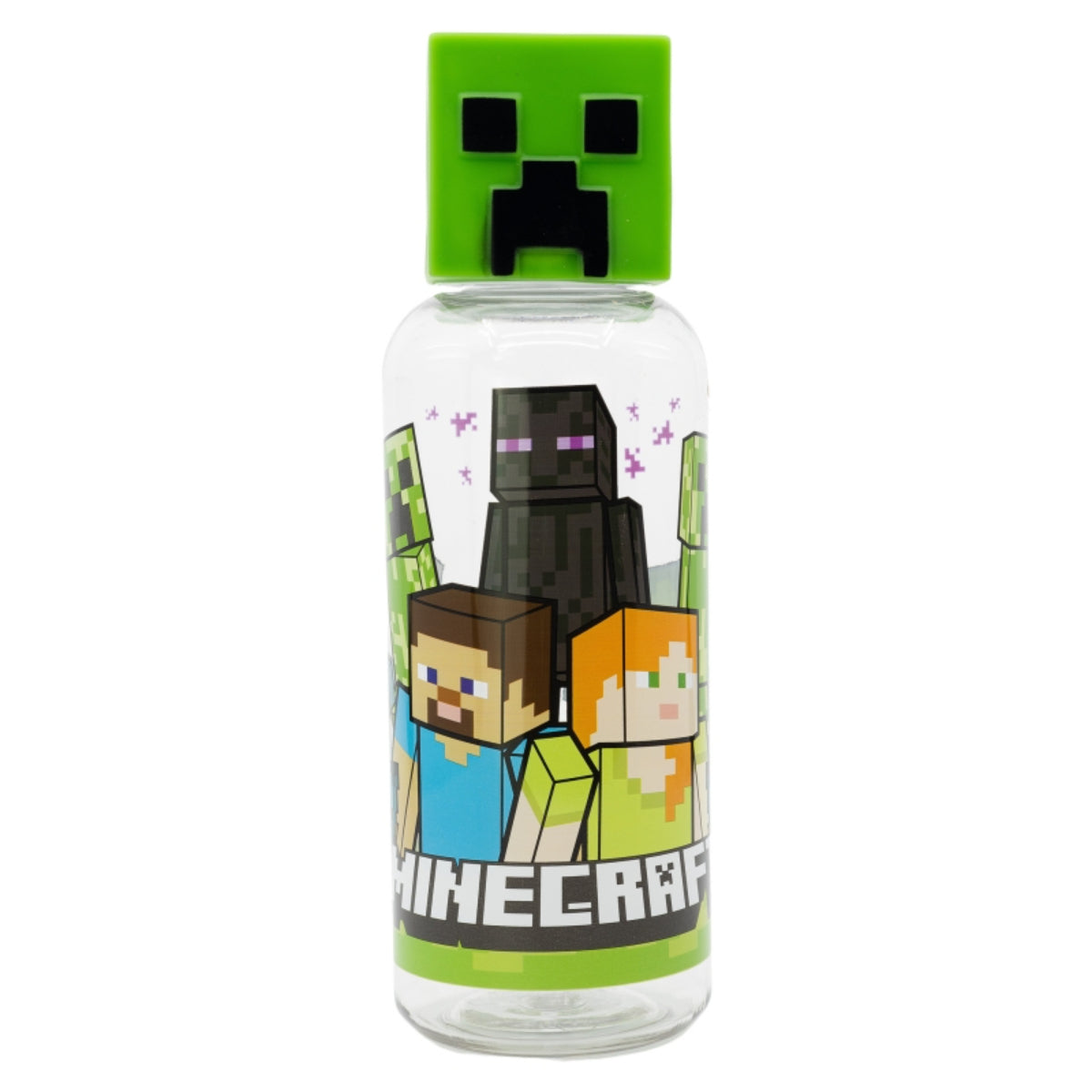 Stor Minecraft Trinkflasche – 3D Ecozen Flasche für Kinder 560 ml