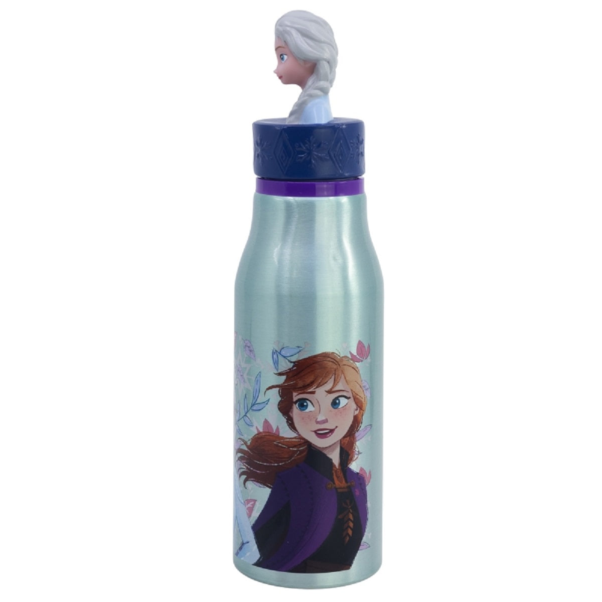 Disney Frozen Trinkflasche Aluminium, 690 ml, mit Sicherheitsverschluss