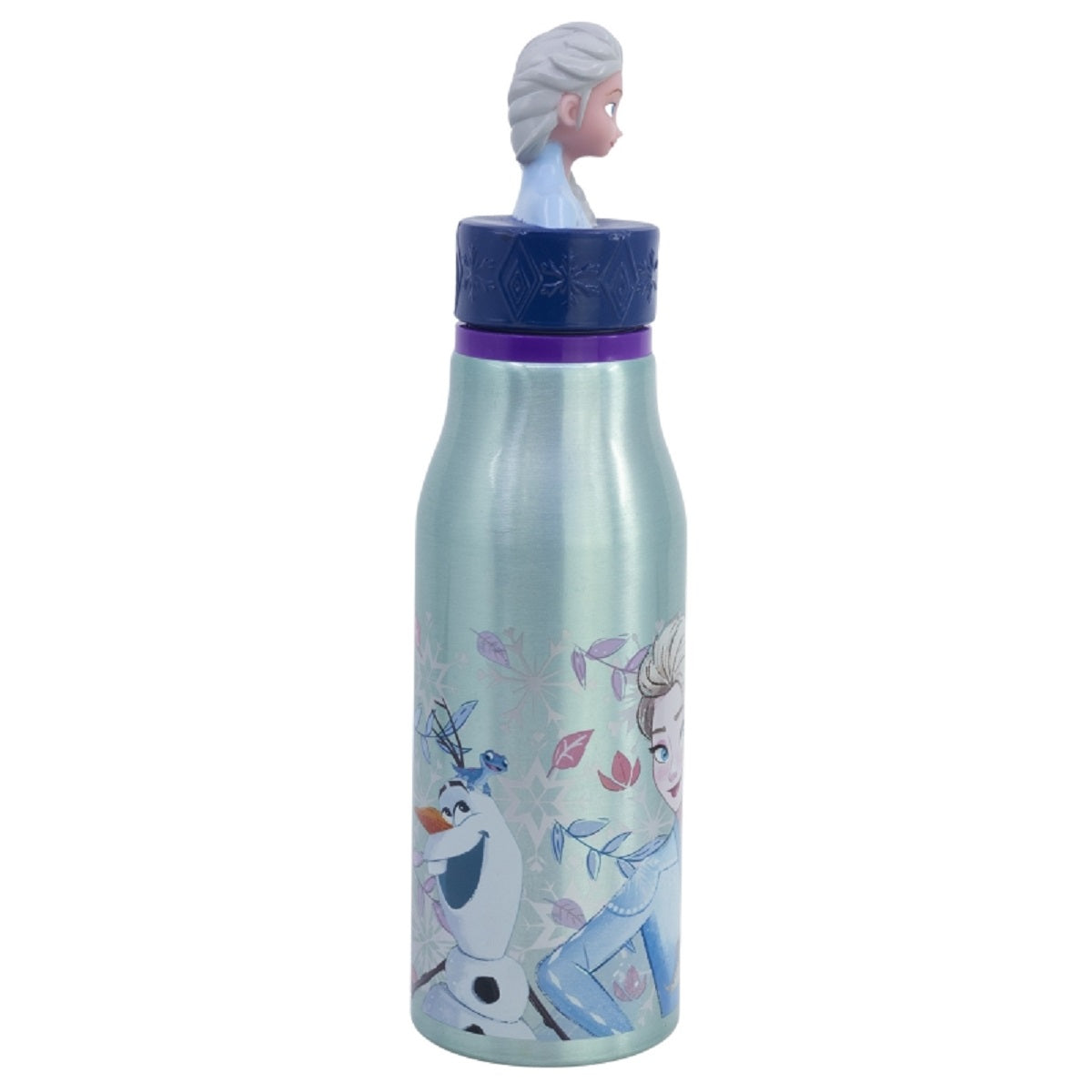 Disney Frozen Trinkflasche Aluminium, 690 ml, mit Sicherheitsverschluss