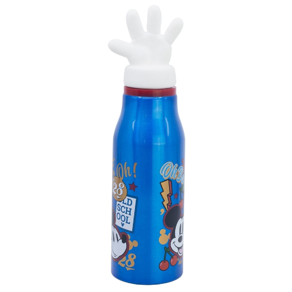 Disney Mickey Trinkflasche Aluminium, 690 ml, mit Sicherheitsverschluss