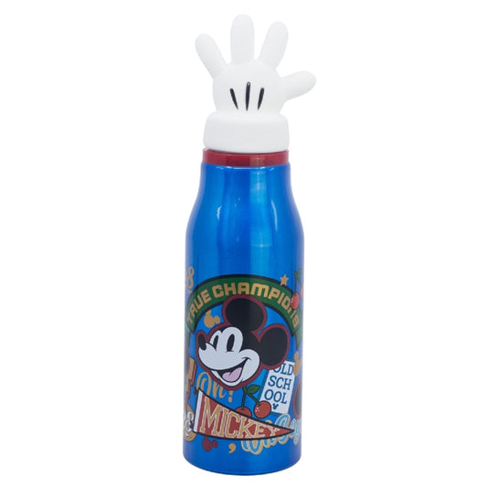 Disney Mickey Trinkflasche Aluminium, 690 ml, mit Sicherheitsverschluss