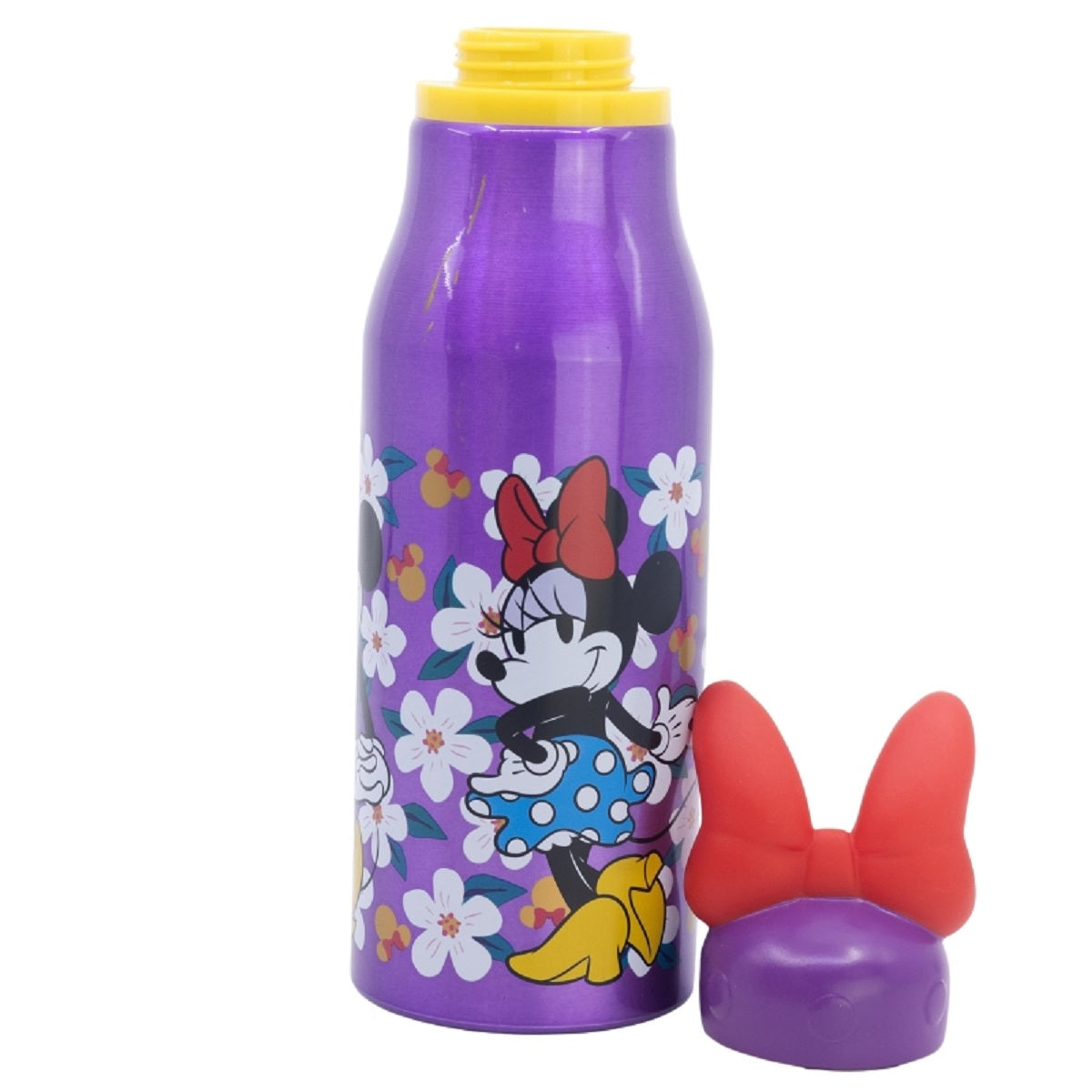 Disney Minnie Trinkflasche Aluminium, 690 ml, mit Sicherheitsverschluss