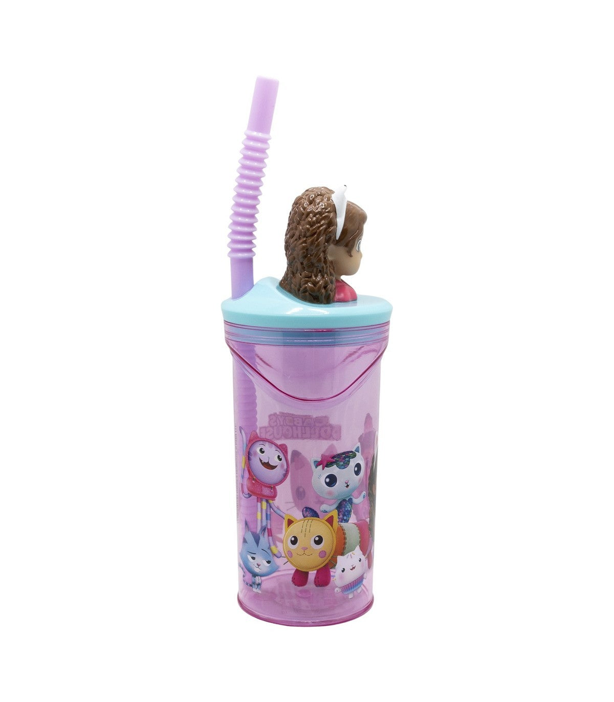 Gabby's Dollhouse Kinderbecher 360 ml 3D Tumbler für Alltag und Freizeit
