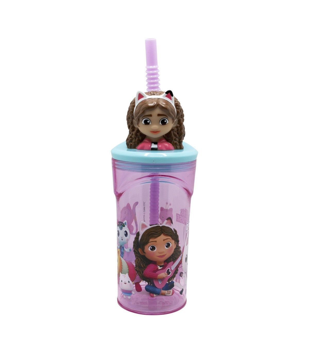 Gabby's Dollhouse Kinderbecher 360 ml 3D Tumbler für Alltag und Freizeit
