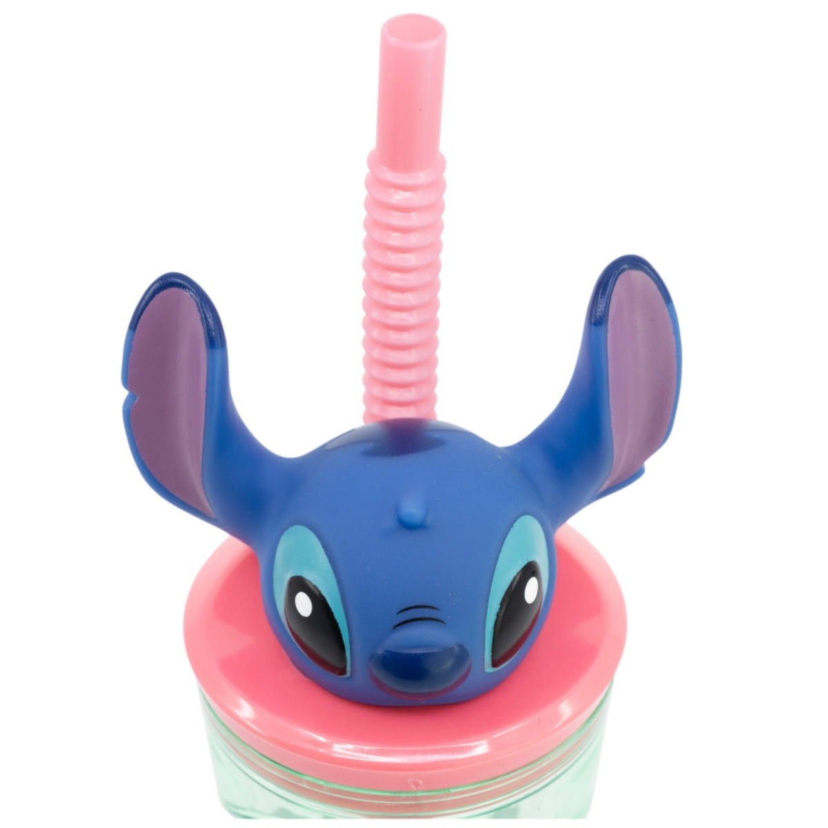 Lilo & Stitch Trinkbecher 3D Kinderbecher & Strohhalmbecher 360 ml