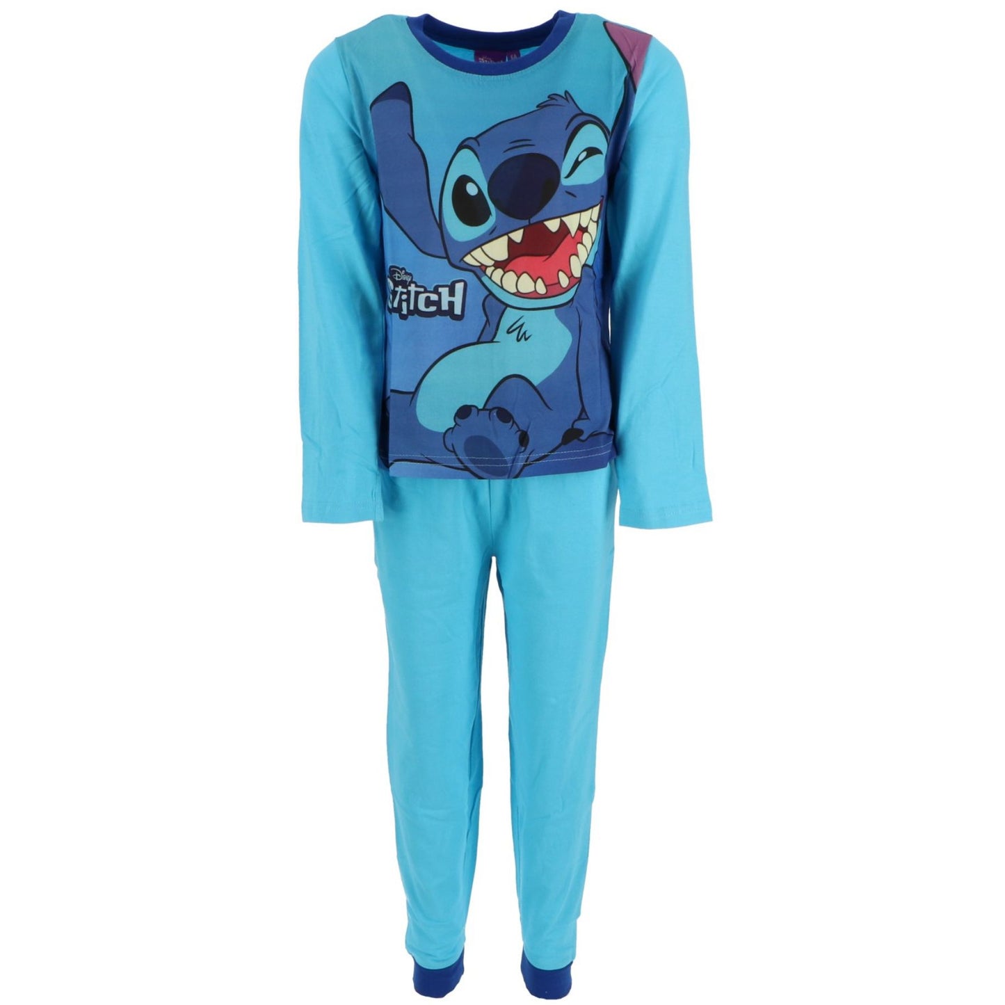 Lilo & Stitch Pyjama aus  Baumwolle – Bequemer Schlafanzug und Nachtwäsche für Kinder