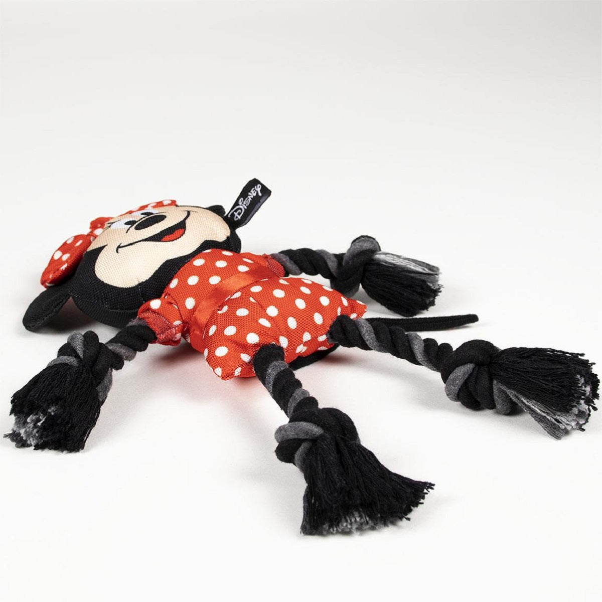 Disney Minnie Mouse Hundespielzeug – Kuscheltier mit Seil für Spielspaß