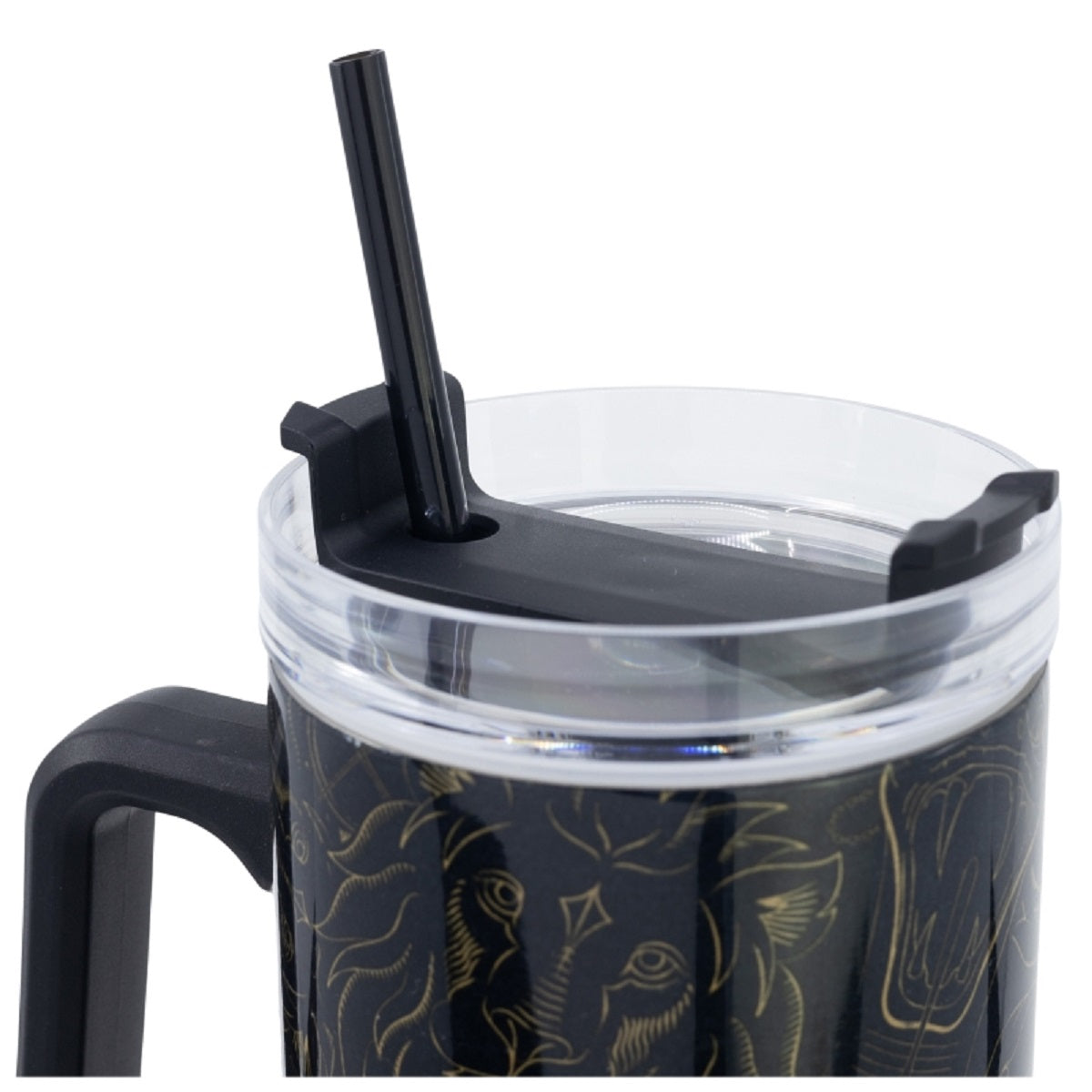 Harry Potter Tinkflasche Isolierter XL-Trinkbecher mit Griff und Drehverschluss – 940 ml