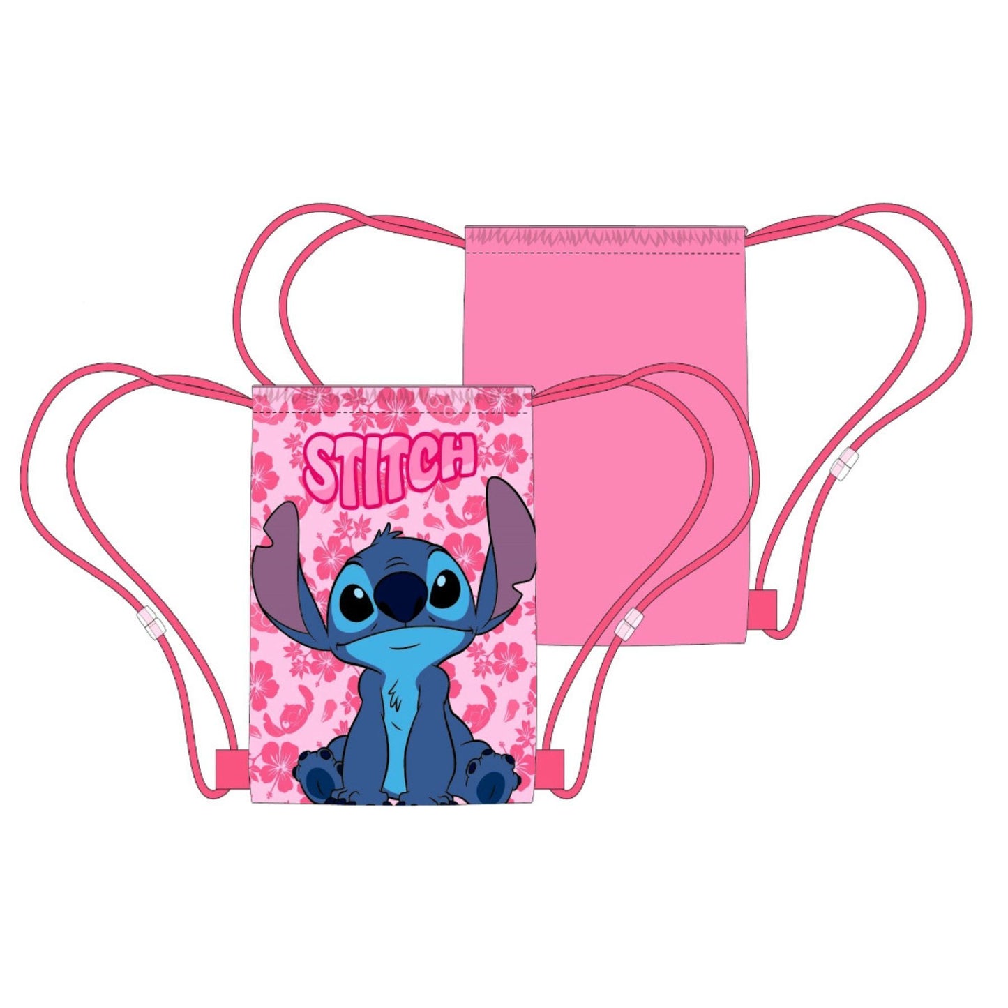 Lilo & Stitch Turnbeutel für Kinder – Leichter Sportbeutel 40x35 cm mit Kordelzug