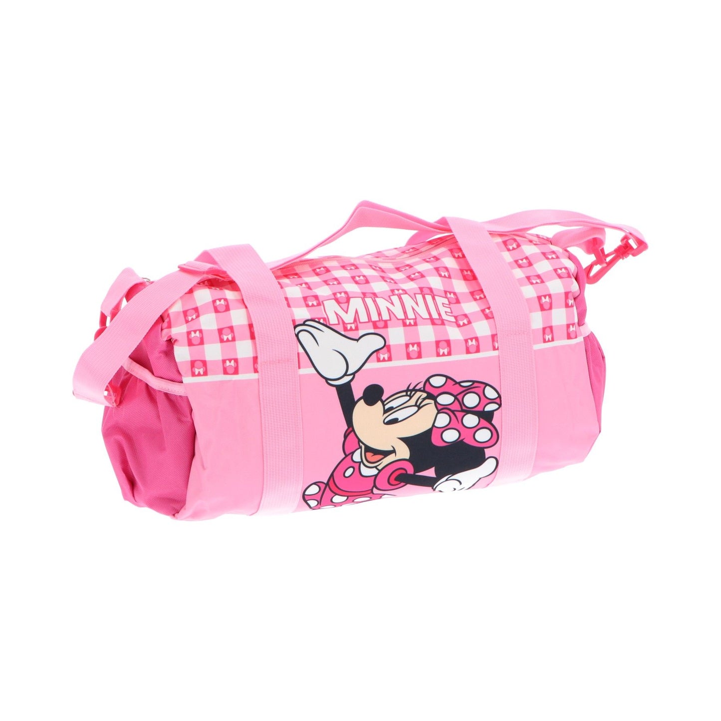 Disney Minnie Mouse Sporttasche für Kinder – Reisetasche 22x38x18 cm mit Tragegurt