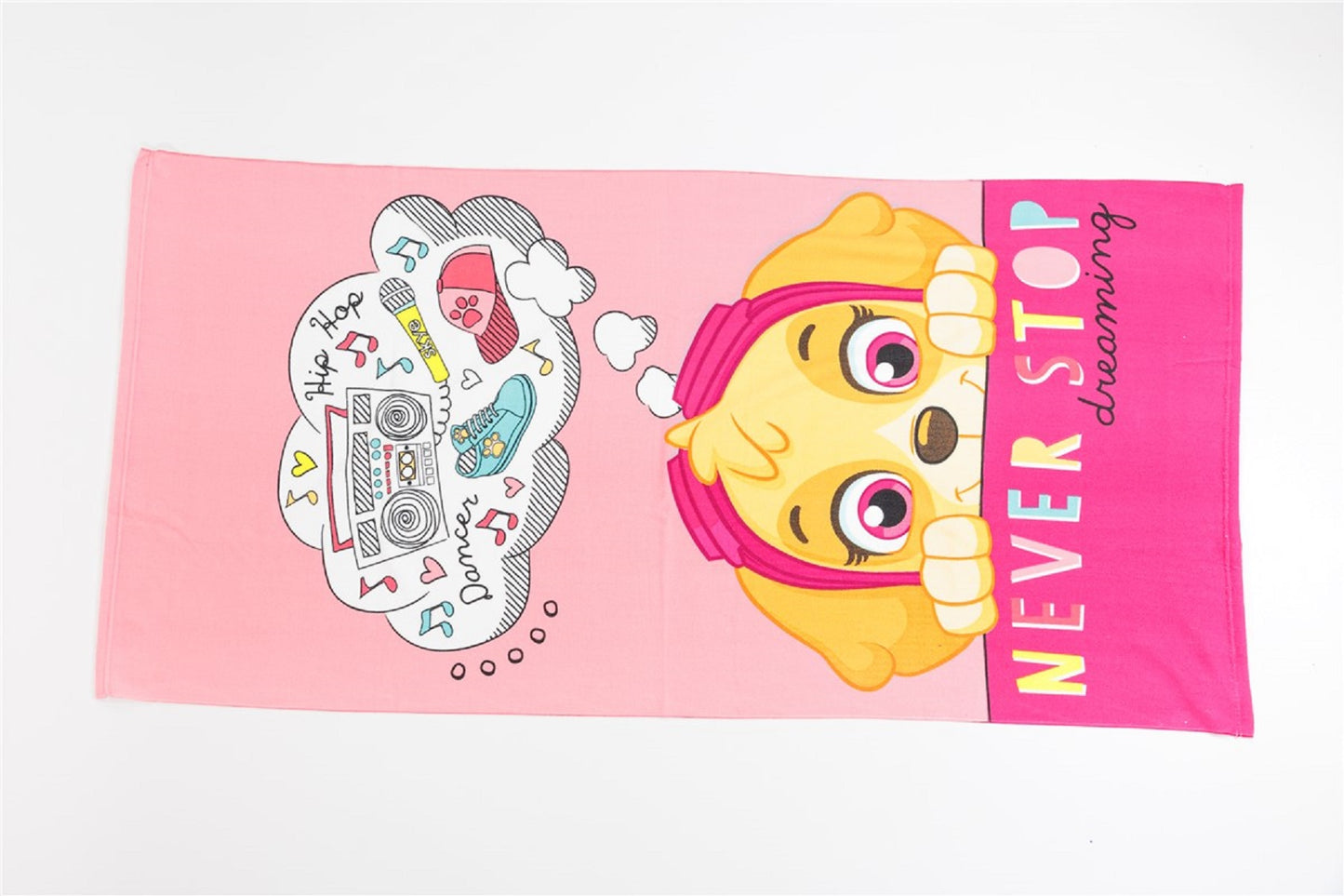 Paw Patrol Handtuch Strandtuch – Weiches Kinderhandtuch 70 x 140 cm aus Polyester