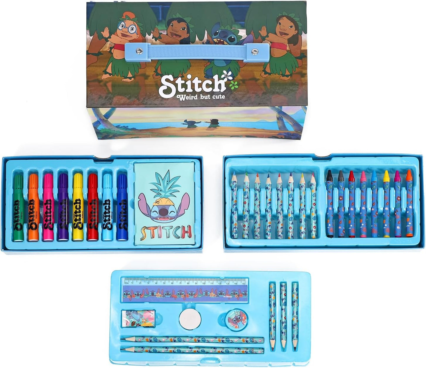 Lilo & Stitch Kreatives Malset – Perfekt zum Malen und Gestalten für Kinder